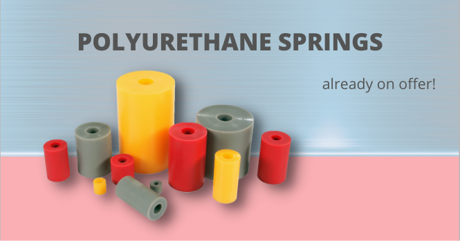 Polyurethane springs on offer