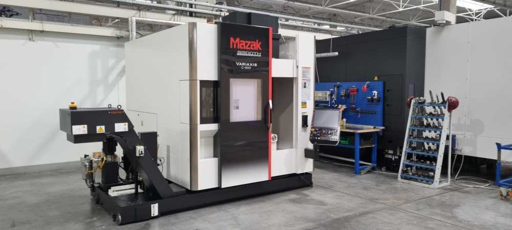Mazak Variaxis C-600 new machining center!